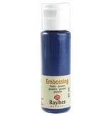FARBE / INK / CHALKS ... mbossingspulver: royal blue, opaque