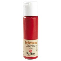 Embossingspulver: Classic Red, opaque