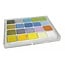 FARBE / INK / CHALKS ... Pastel krijt, doos met 20 kleuren