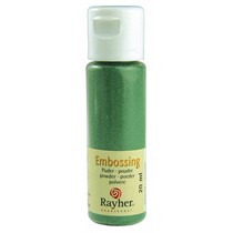 Embossingspulver: evergreen, opaque
