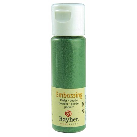 FARBE / INK / CHALKS ... Embossingspulver: evergreen, opaque