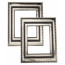 Metall-Rahmen "Art-Deco",7 x 5,5cm