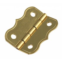 Pryd hengsler, messing: 25x20mm