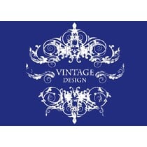 Sjabloon voor textiel design. DIN A 4