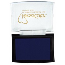 Pigment almofada de tinta: cor azul escuro