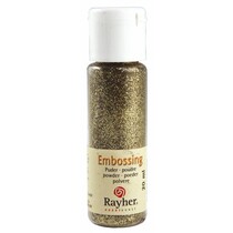 Embossingspulver: goud, ondoorzichtig