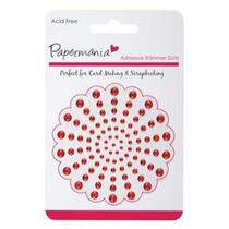 Perline adesivi, rosso