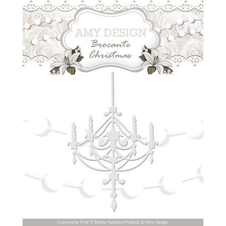 Amy Design Cutting and embossing stencils, Chandeliers
