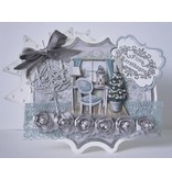 Amy Design Cutting and embossing stencils, nostalgic Bench