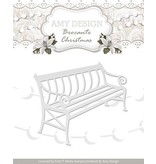 Amy Design Cutting and embossing stencils, nostalgic Bench
