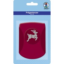 Embossing Tanzer, approx 32mm, reindeer