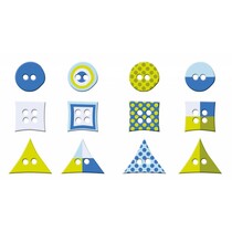 Buttons Diverse, 2cm