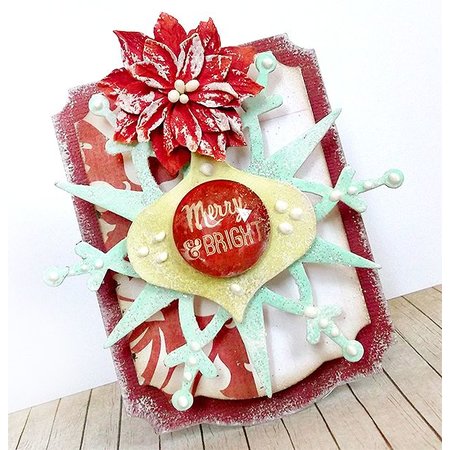 Sizzix Corte y estampado en relieve plantillas Sizzix: Bolas de Navidad