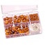 Schmuck Gestalten / Jewellery art Schmuckbox glass beads assortment orange