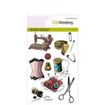 Transparent Stempel, Thema: Nähen