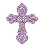 Spellbinders und Rayher Stampen en Embossing stencil, Spellbinders, Cross