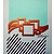 Spellbinders und Rayher Stampen en Embossing stencil, Spellbinders, grens met pleinen