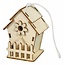 Objekten zum Dekorieren / objects for decorating Wooden bird house, 6x4, 5cm