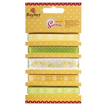 Mix tapes, "sunrise", amarelo / verde