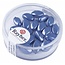 Schmuck Gestalten / Jewellery art Renaissance olives, 9x6mm, azure