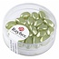Schmuck Gestalten / Jewellery art Aceitunas renacentistas, 9x6mm, jade