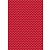 Tante Ema Le tissu en coton: classique guirlande de coeur rouge,