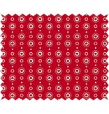 Tante Ema Katoenen stof: Classic Red Heart Garland,