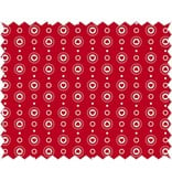 Tante Ema Tissu de coton: Classic Red Heart Garland,