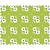 Tante Ema Tissu de coton: Coeur candy apple vert,