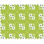 Tante Ema Cotton fabric: Heart candy apple green,
