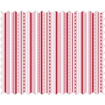 Katoenen stof: strip spel, rose