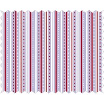 Le tissu en coton: jeu de strip, lilas