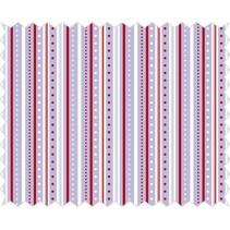 Le tissu en coton: jeu de strip, lilas