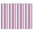Tante Ema Cotton fabric: strip game, lilac