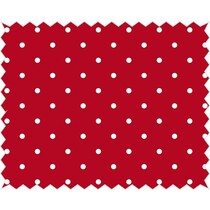 Tissu de coton: Lucky rouge classique,