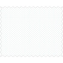 Katoenen stof: mini confetti, azuur