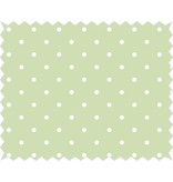 Tante Ema Cotton fabric: good luck charm, lime green