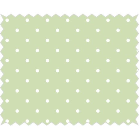 Tante Ema Cotton fabric: good luck charm, lime green