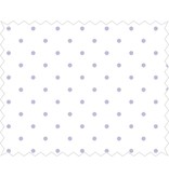 Tante Ema Cotton fabric: Happiness points, lilac