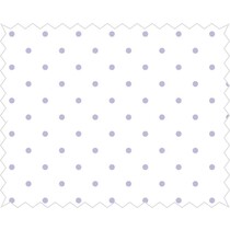 Tissu de coton: points de bonheur, lilas