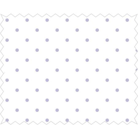 Tante Ema Cotton fabric: Happiness points, lilac