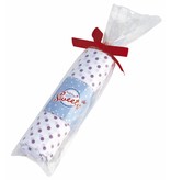 Tante Ema Cotton fabric: Happiness points, lilac