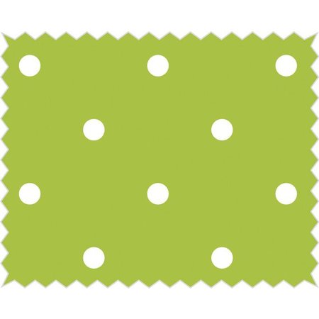 Tante Ema Cotton fabric: Lucky chartreuse,