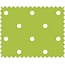Tante Ema Cotton fabric: Lucky chartreuse,