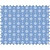 Tante Ema Tissu en coton: Coeur guirlande, ciel bleu