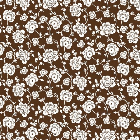 Designer Papier Scrapbooking: 30,5 x 30,5 cm Papier Papier scrapbooking: Brown Floral