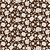 Designer Papier Scrapbooking: 30,5 x 30,5 cm Papier Scrapbooking Paper: Brown Floral