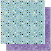 Scrapbooking Papel: alegria inverno dot