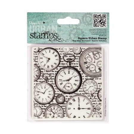 Docrafts / Papermania / Urban Square Urban, Gummi Stempel