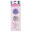 Schmuck Gestalten / Jewellery art Bland perler, lilla-rosa